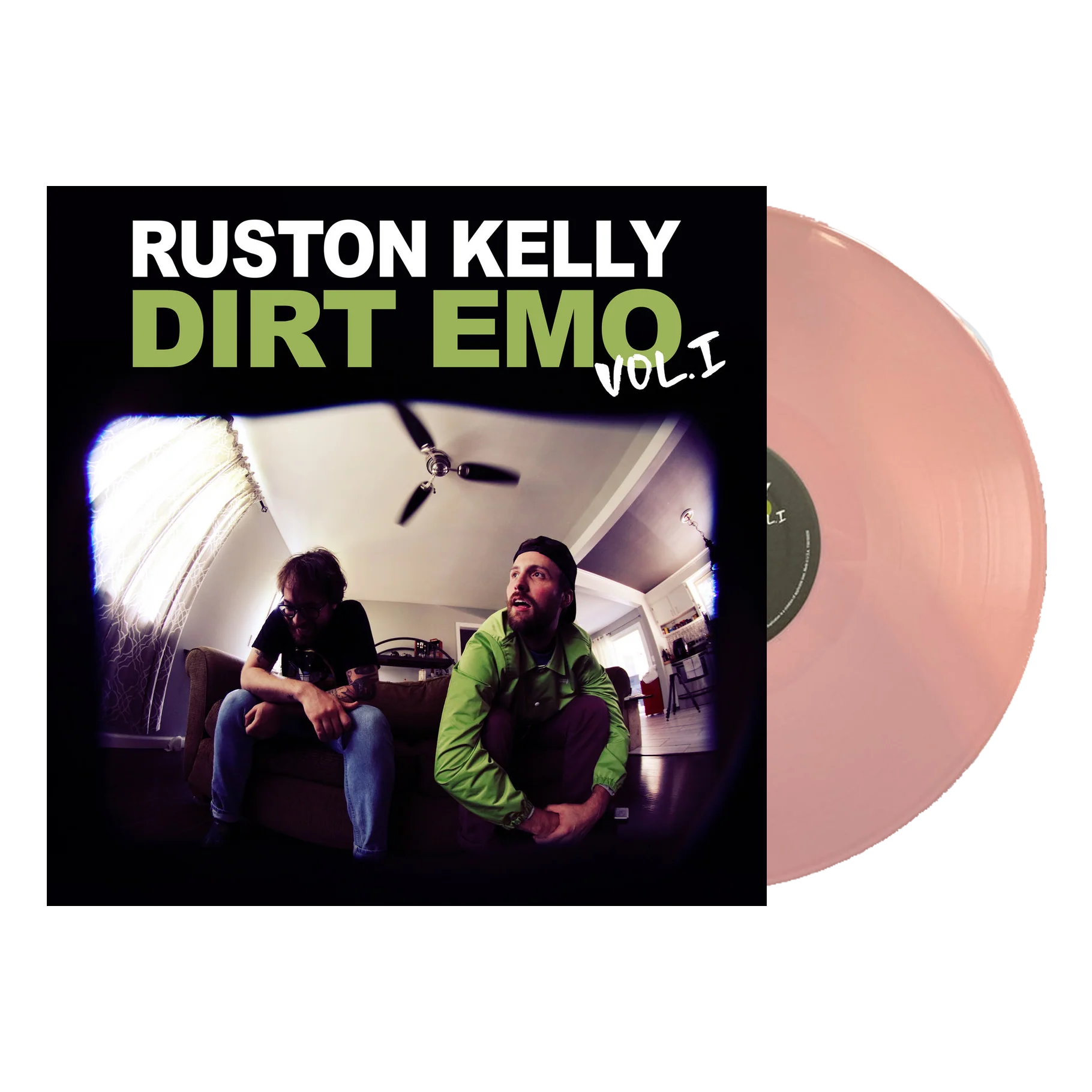 RUSTON KELLY 'DIRT EMO VOL. 1' LP (Opaque Baby Pink Vinyl)