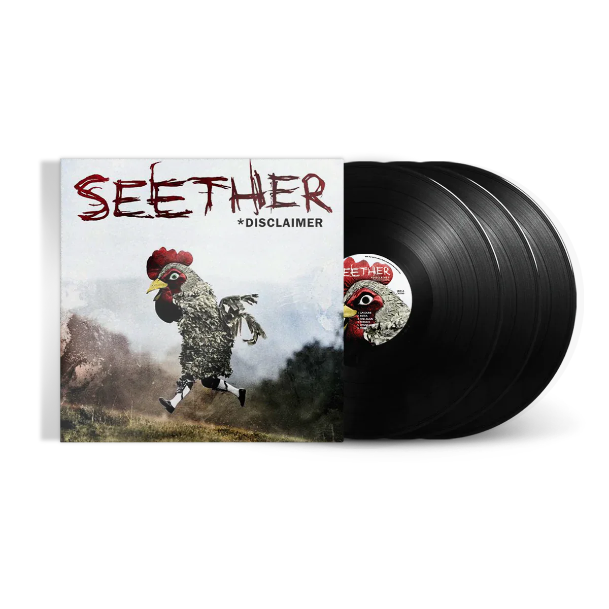 SEETHER 'DISCLAIMER' 3LP (Deluxe Black Vinyl)