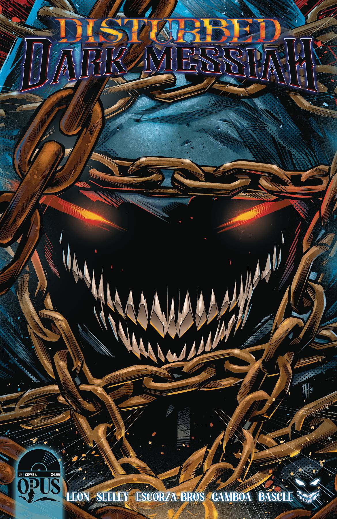 DISTURBED DARK MESSIAH #5 (OF 5) (COVER A HERNANDEZ) COMIC BOOK