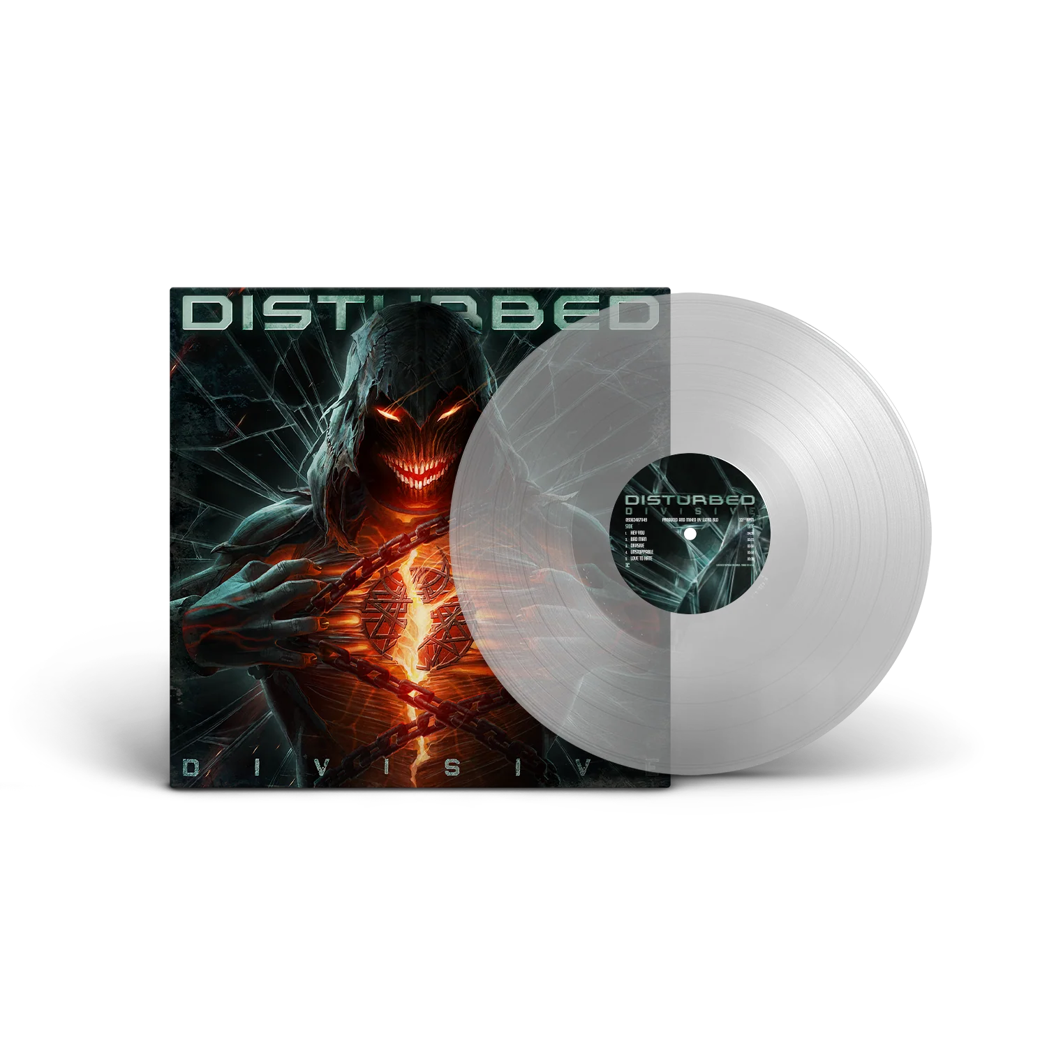 DISTURBED ‘DIVISIVE’ LP - LTD. - CLEAR + REVOLVER WINTER 2022 ISSUE - Image 2