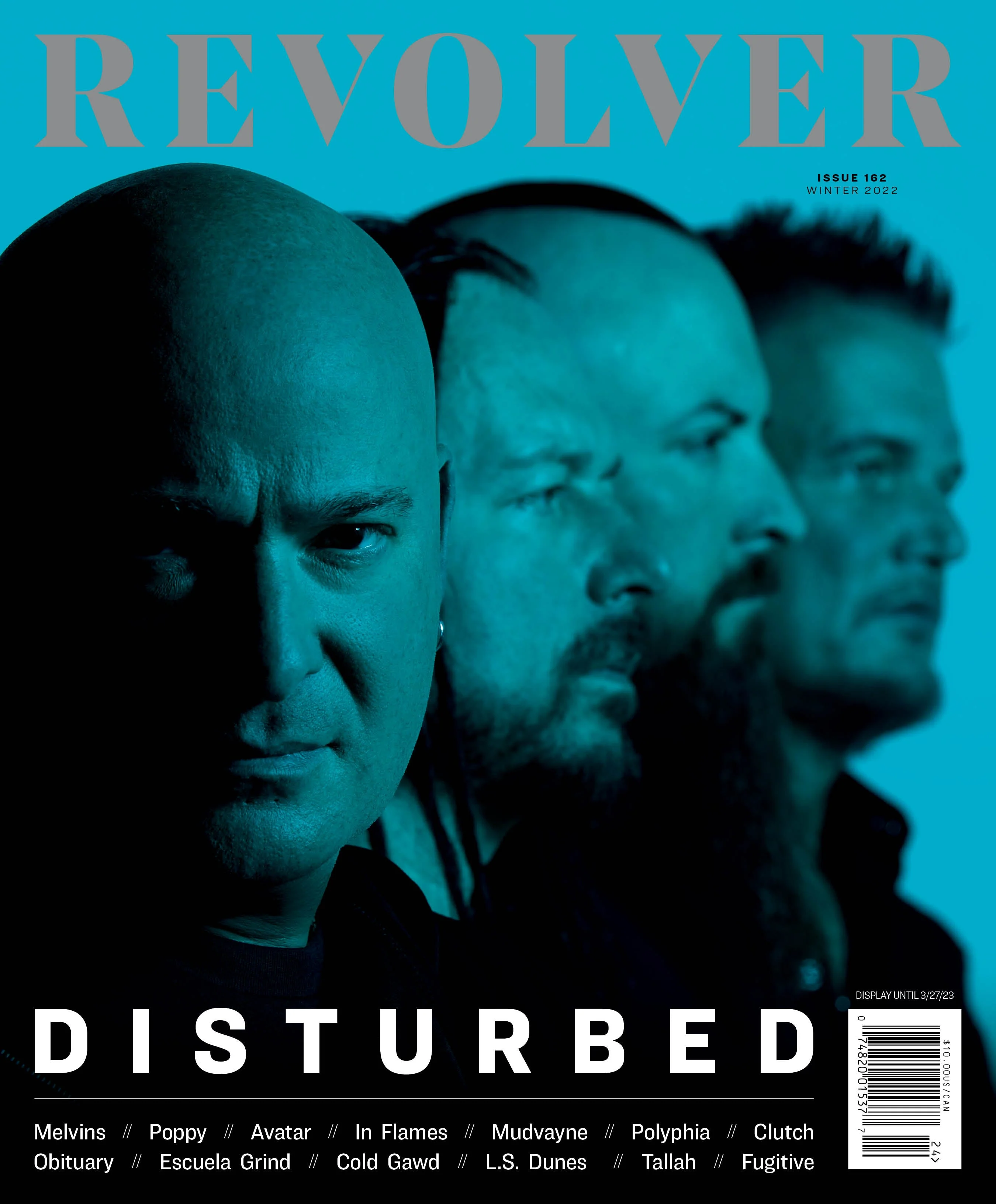 DISTURBED ‘DIVISIVE’ LP - LTD. - CLEAR + REVOLVER WINTER 2022 ISSUE - Image 3