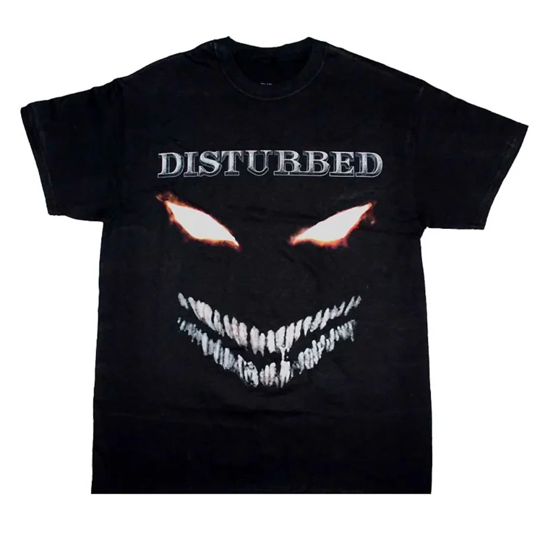 DISTURBED 'SCARY FACE' T-SHIRT
