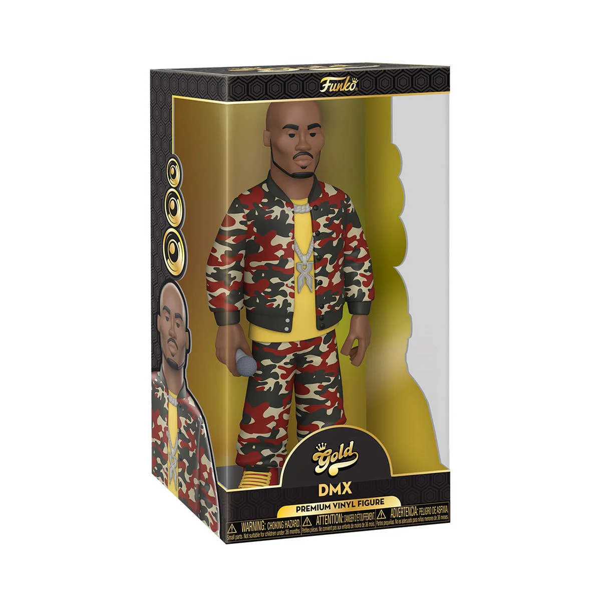 DMX IN CAMO SUIT FUNKO GOLD 12" VINYL FIGURE - Image 2