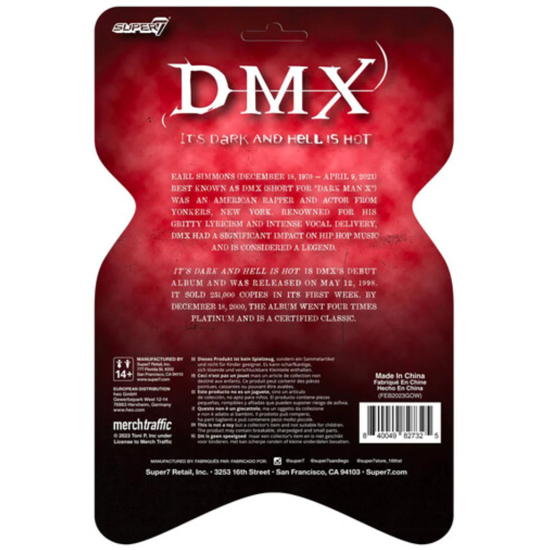 DMX (IT'S DARK AND HELL IS HOT) REACTION FIGURE - Image 2