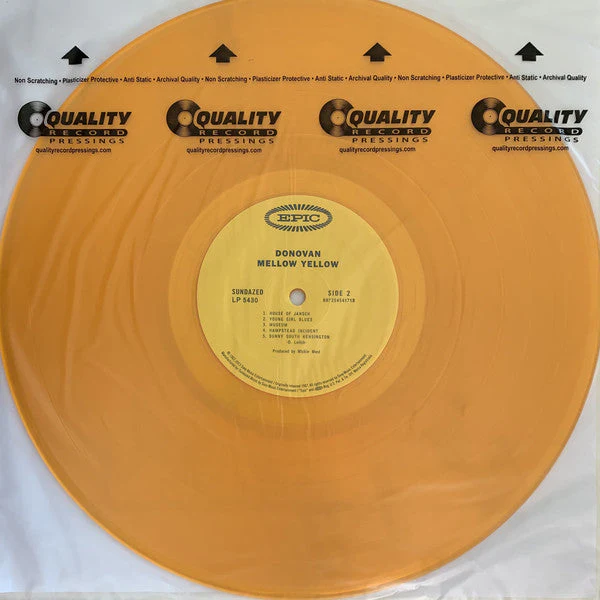 DONOVAN 'MELLOW YELLOW' LP - YELLOW - Image 2