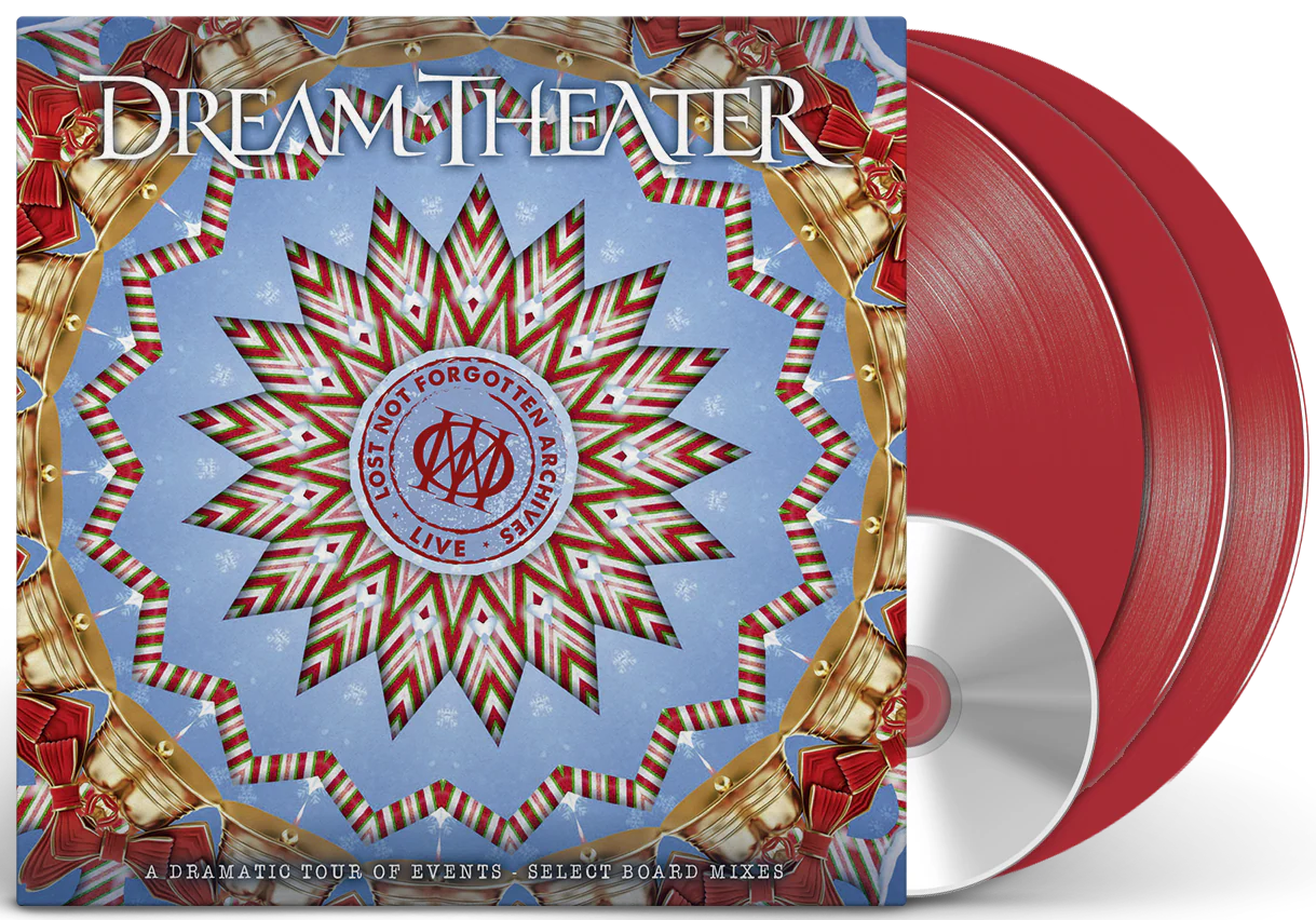 DREAM THEATER ‘THE LOST NOT FORGOTTEN ARCHIVES - A DRAMATIC TOUR OF EVENTS - SELECT BOARD MIXES’ 3LP + 2CD - EXCLUSIVE - LTD. 300 - APPLE RED