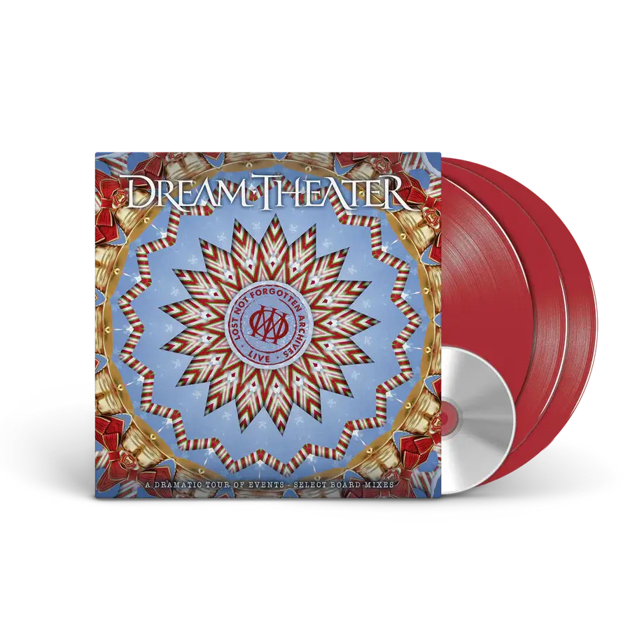 DREAM THEATER ‘THE LOST NOT FORGOTTEN ARCHIVES - A DRAMATIC TOUR OF EVENTS - SELECT BOARD MIXES’ 3LP + 2CD - EXCLUSIVE - LTD. 300 - APPLE RED - Image 2