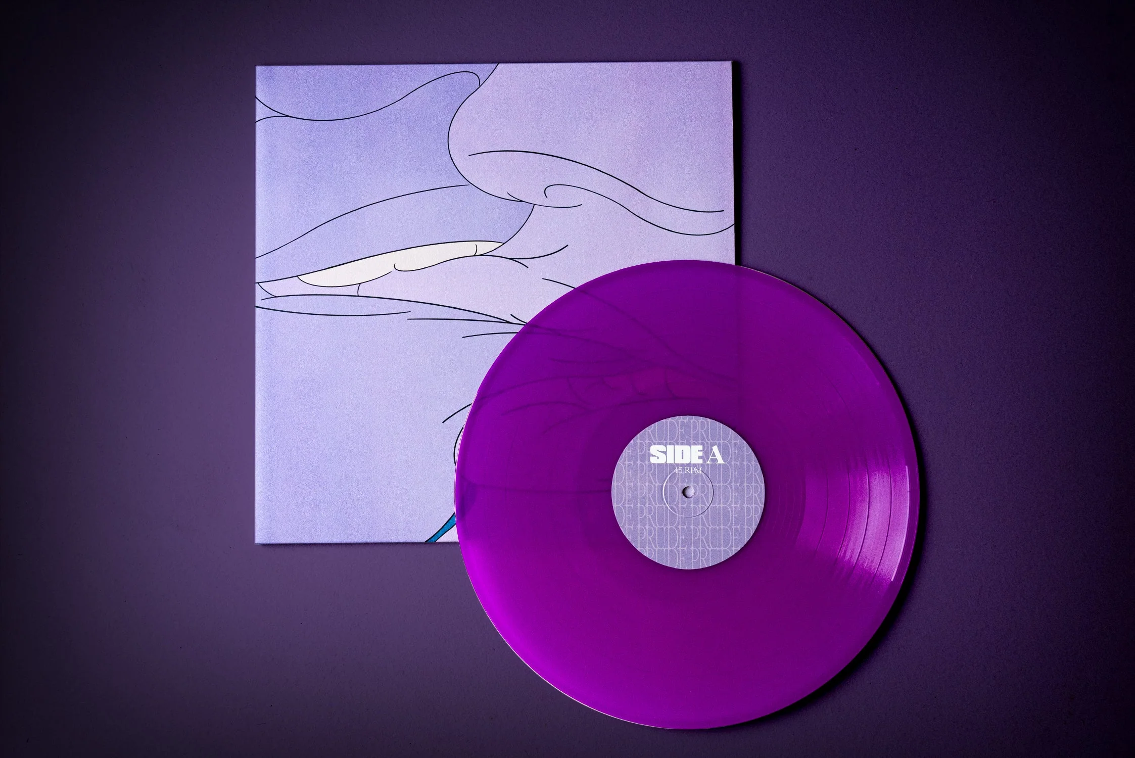 DRUG CHURCH ‘PRUDE’ LP - EXCLUSIVE - LTD. 300 - NEON VIOLET - Image 6