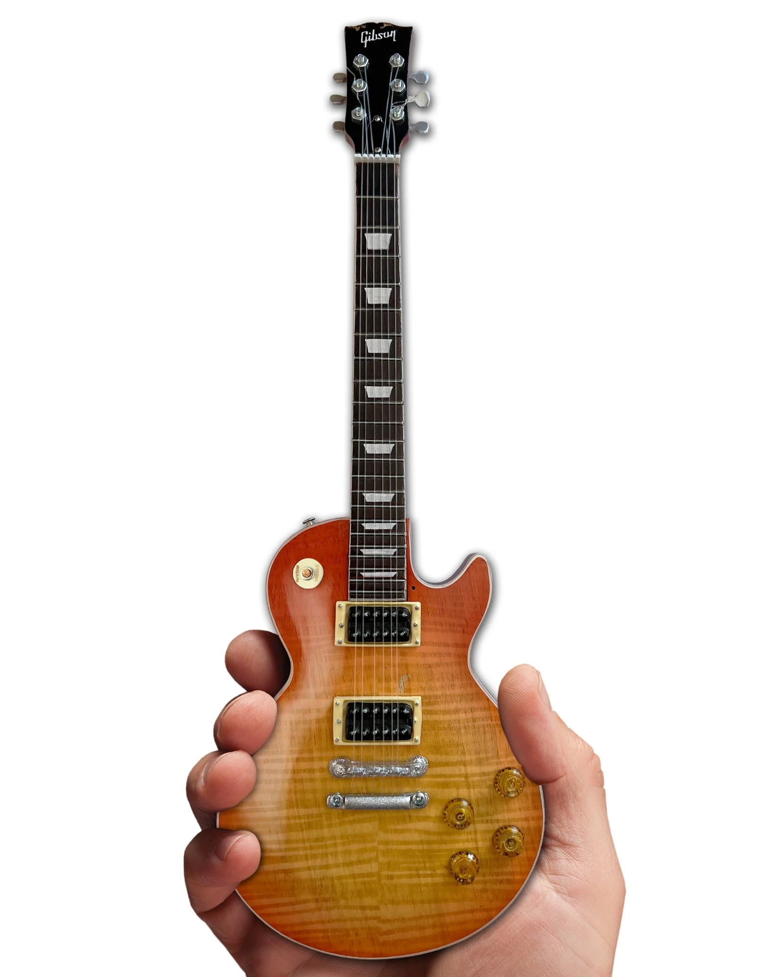 DUANE ALLMAN 1959 GIBSON LES PAUL CHERRY SUNBURST MINIATURE GUITAR MODEL - Image 7