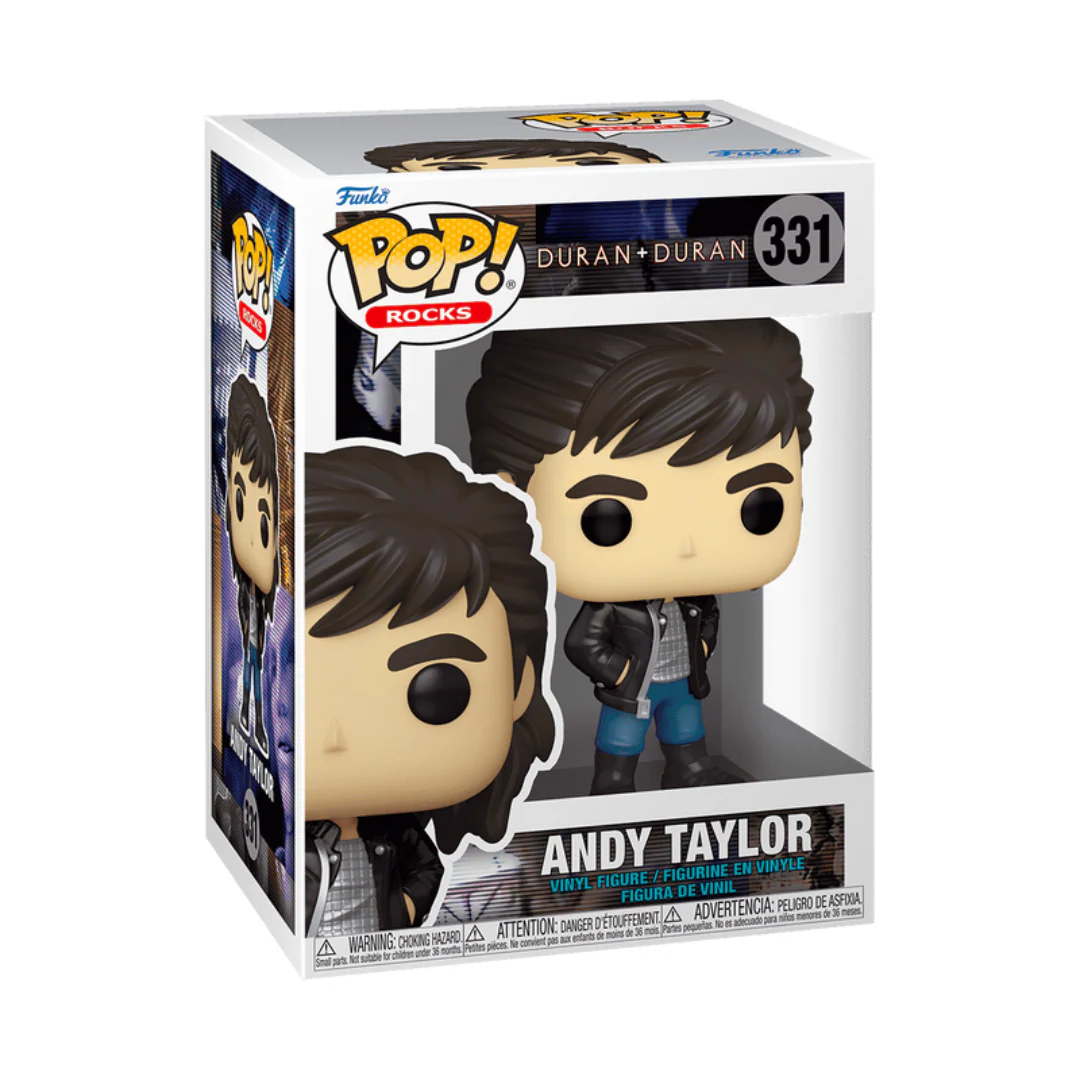 DURAN DURAN ANDY TAYLOR (THE WILD BOYS) FUNKO POP! ROCKS FIGURE - Image 2