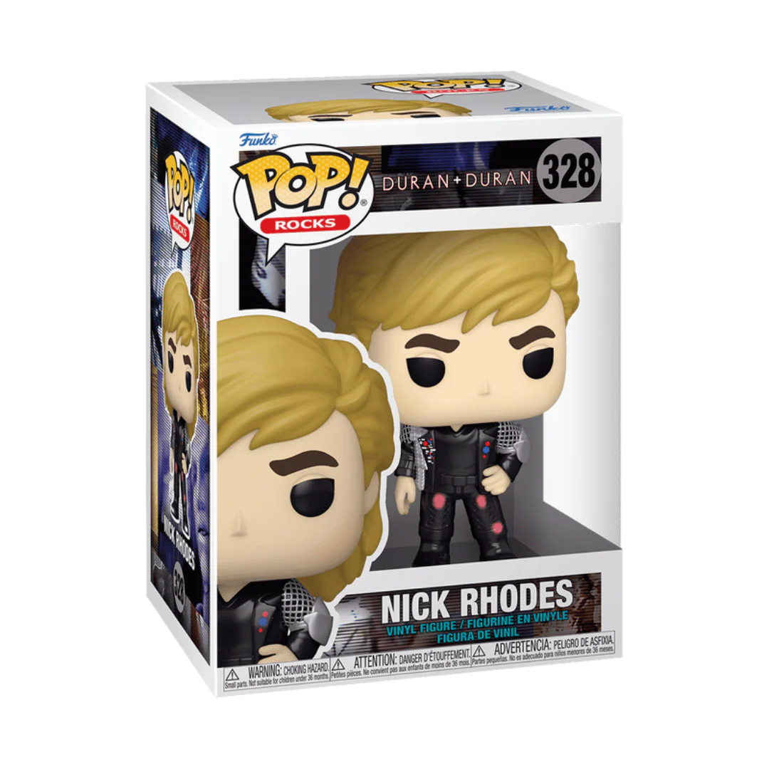 DURAN DURAN NICK RHODES (THE WILD BOYS) FUNKO POP! ROCKS FIGURE - Image 2