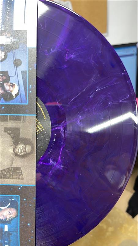 DURAND JONES & THE INDICATIONS 'PRIVATE SPACE' LP - EXCLUSIVE - LTD. 300 - PURPLE/PINK - Image 3