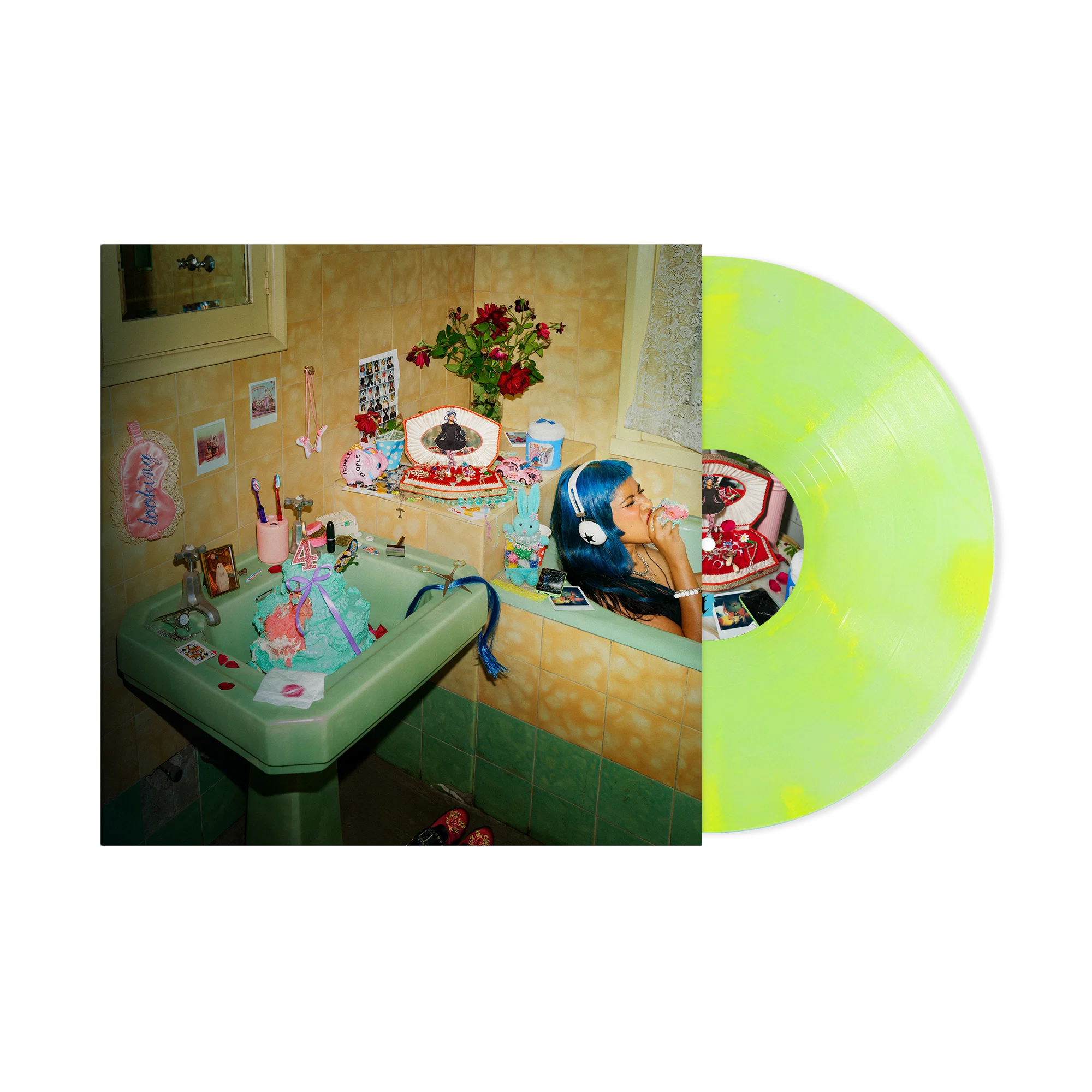 ECCA VANDAL 'LOOKING FOR PEOPLE TO UNFOLLOW' LP (Exclusive “ Limited to 500, Gaff Green Vinyl)