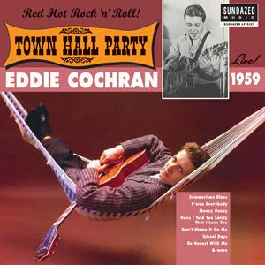 EDDIE COCHRAN 'EDDIE COCHRAN LIVE AT TOWN HALL PARTY 1959' LP