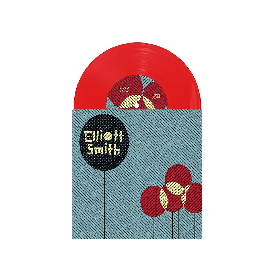 ELLIOTT SMITH 'PRETTY (Ugly Before)' 7" SINGLE (Opaque Red Vinyl)