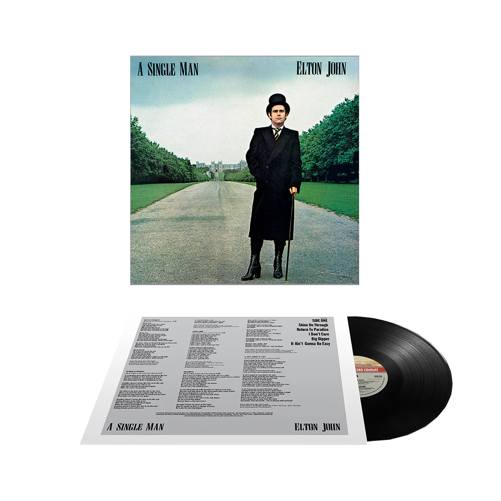 ELTON JOHN 'A SINGLE MAN' LP