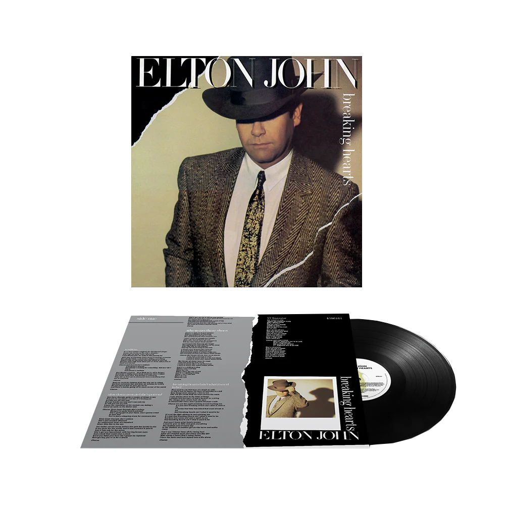 ELTON JOHN 'BREAKING HEARTS' LP