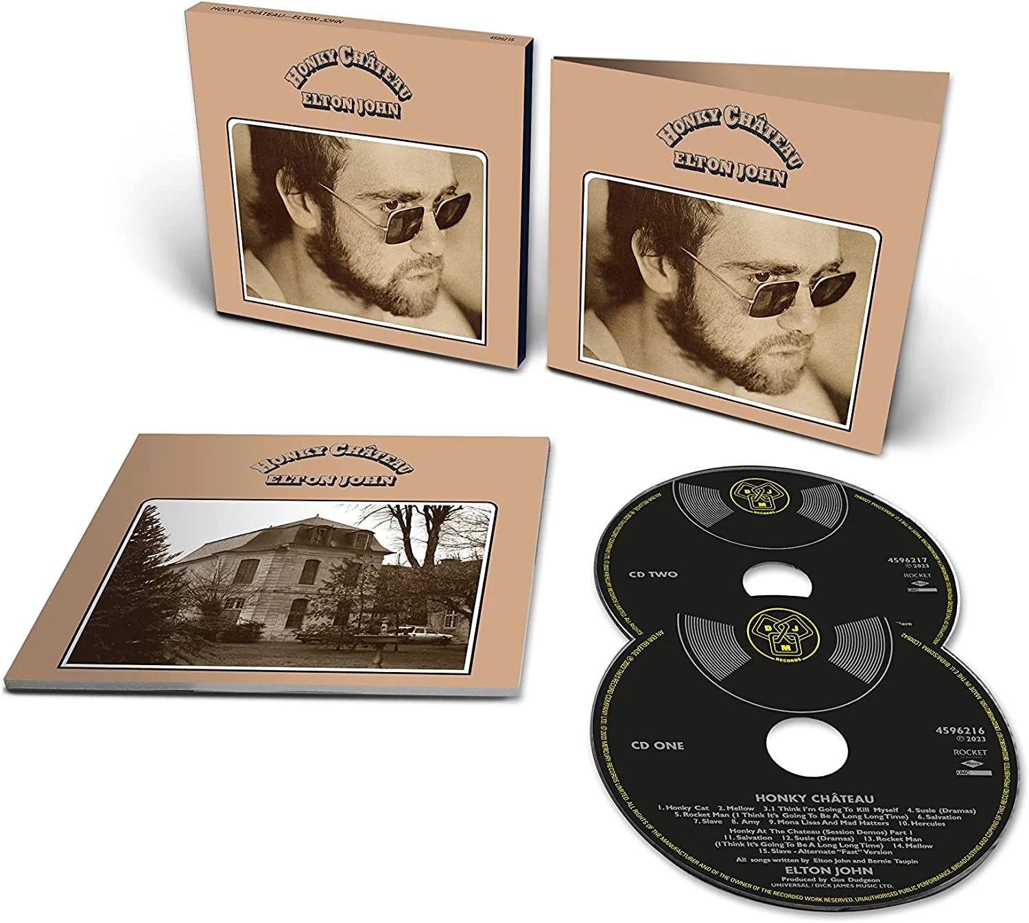 ELTON JOHN 'HONKY CHATEAU' 50TH ANNIVERSARY EDITION 2CD