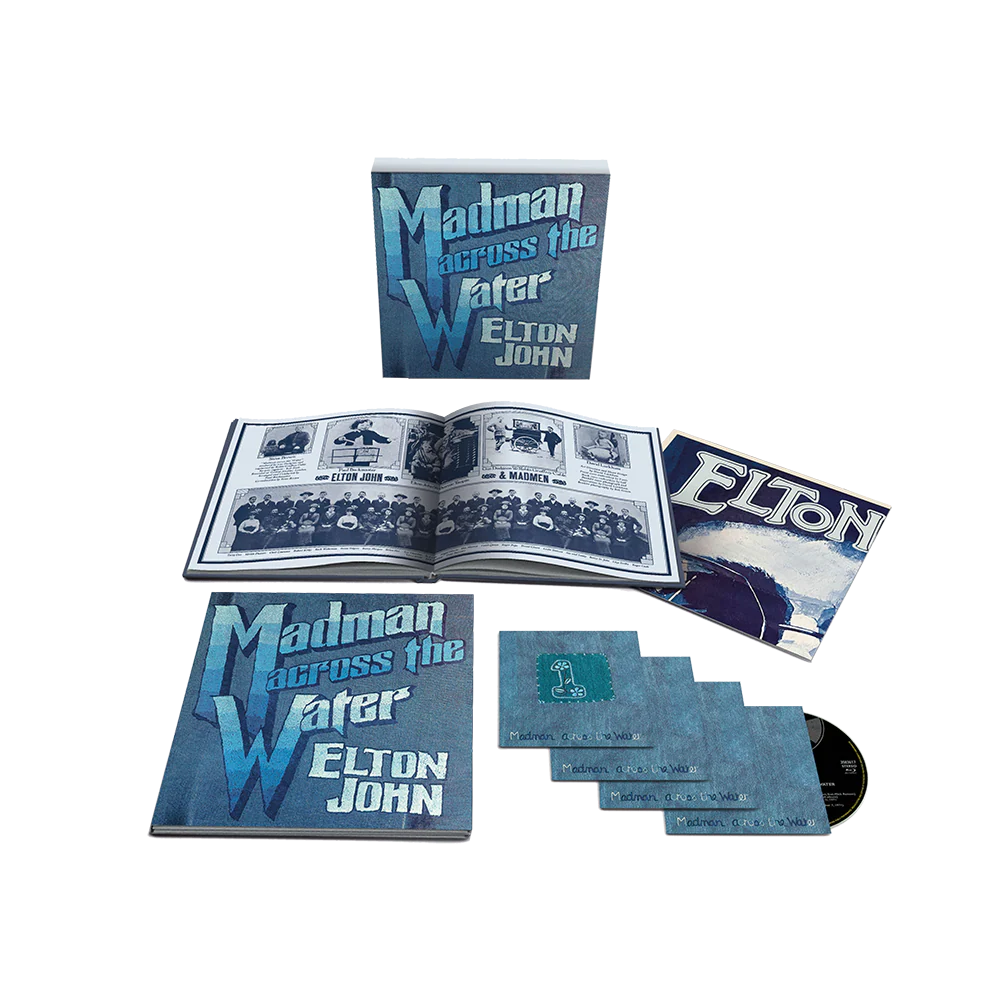 ELTON JOHN 'MADMAN ACROSS THE WATER' 50TH ANNIVERSARY SUPER DELUXE 3CD + BLU-RAY