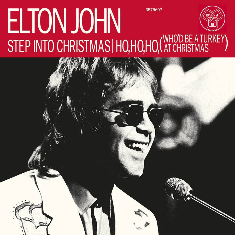 ELTON JOHN 'STEP INTO CHRISTMAS' 10" EP - RED