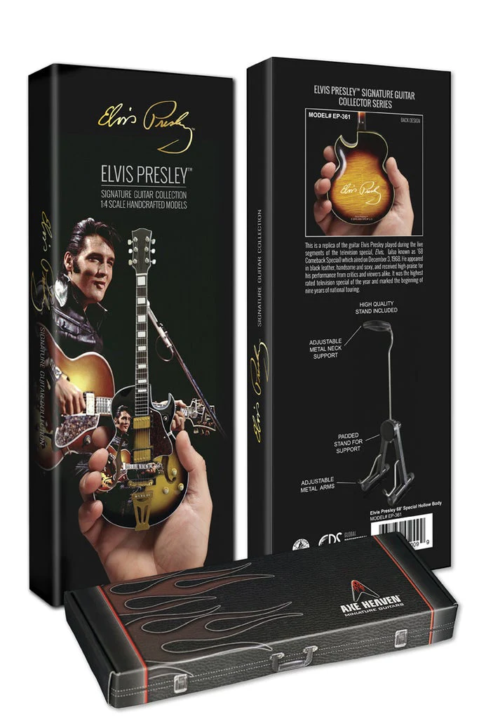 ELVIS PRESLEY - '68 SPECIAL HOLLOWBODY MINI GUITAR - Image 5