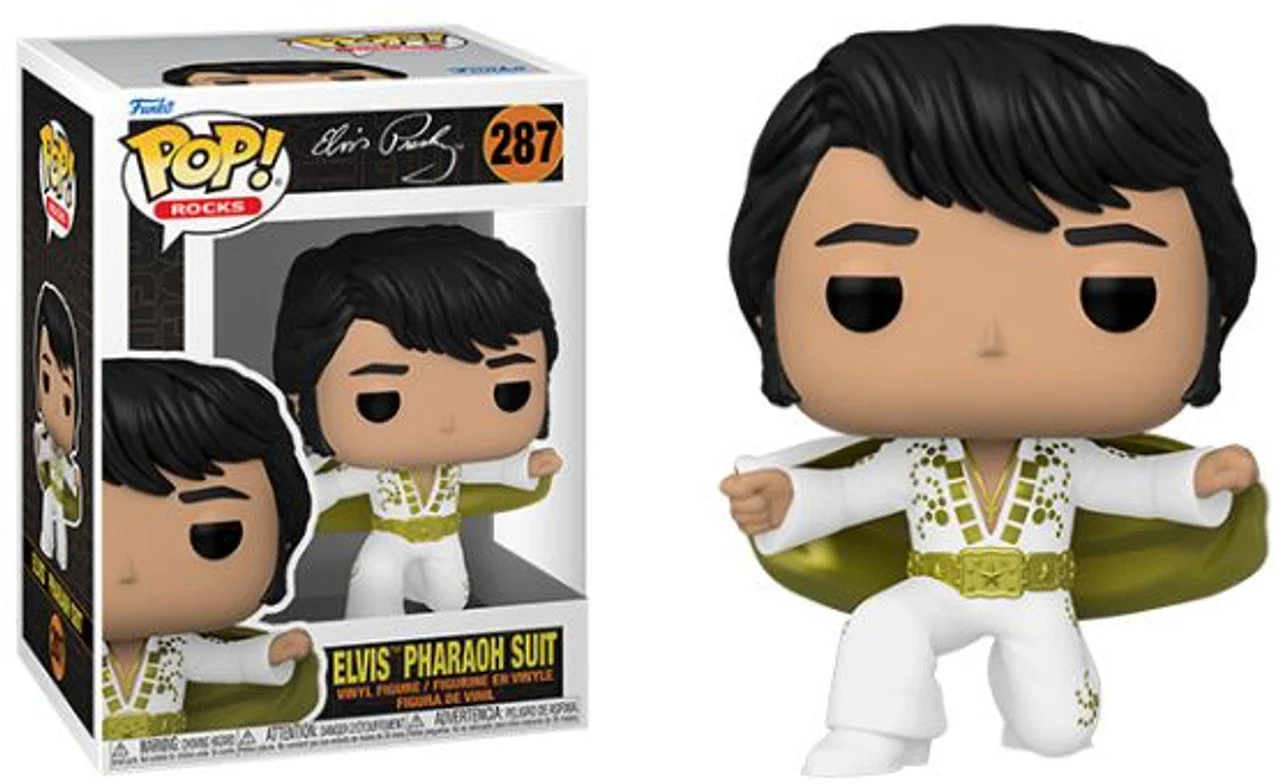 ELVIS PRESLEY PHARAOH SUIT FUNKO POP! ROCKS FIGURE - Image 2