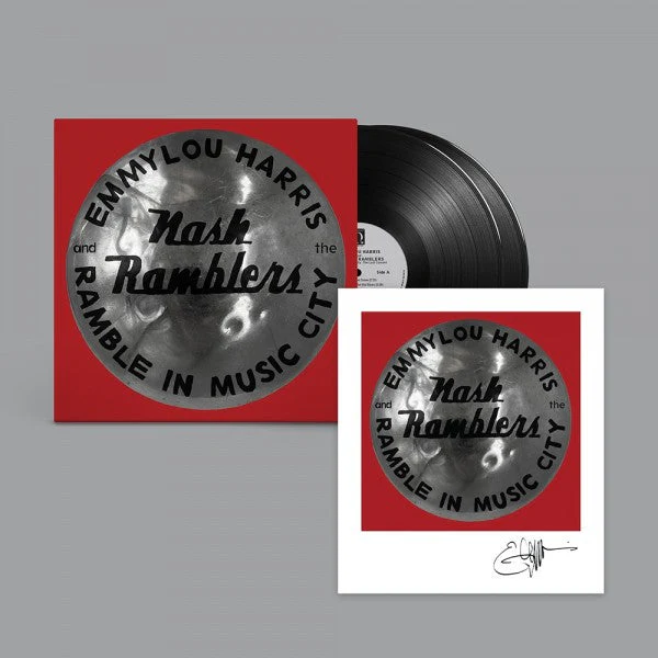 EMMYLOU HARRIS & THE NASH RAMBLERS 'RAMBLE IN MUSIC CITY' 2LP - Image 2