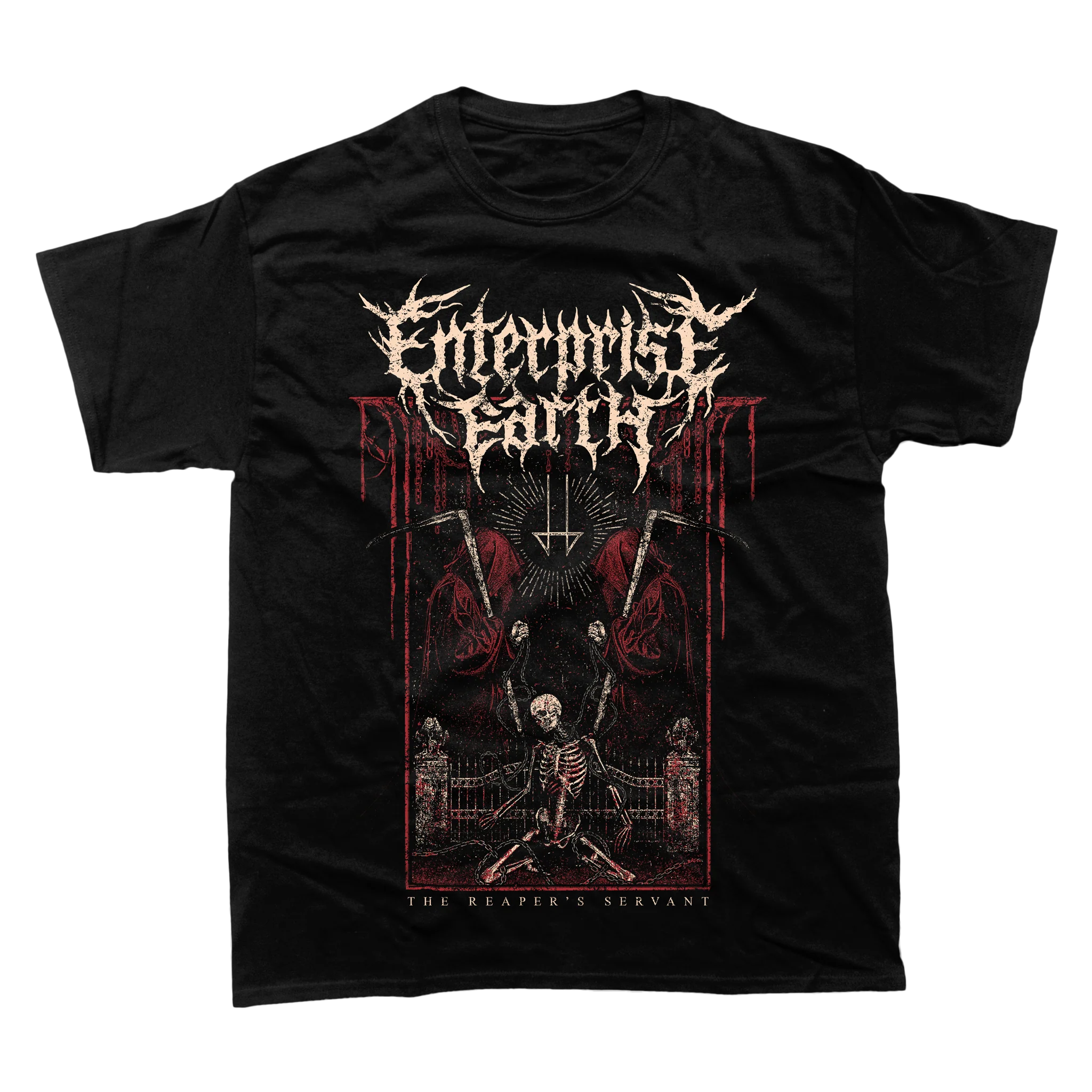 ENTERPRISE EARTH THE REAPER'S SERVANT T-SHIRT