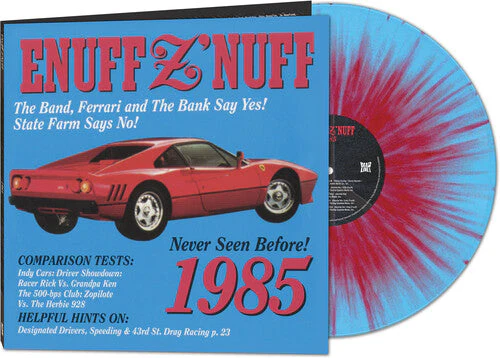 ENUFF Z'NUFF '1985' LP - BLUE/RED STARBURST