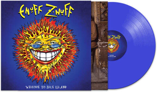 ENUFF Z'NUFF 'WELCOME TO BLUE ISLAND' LP - BLUE
