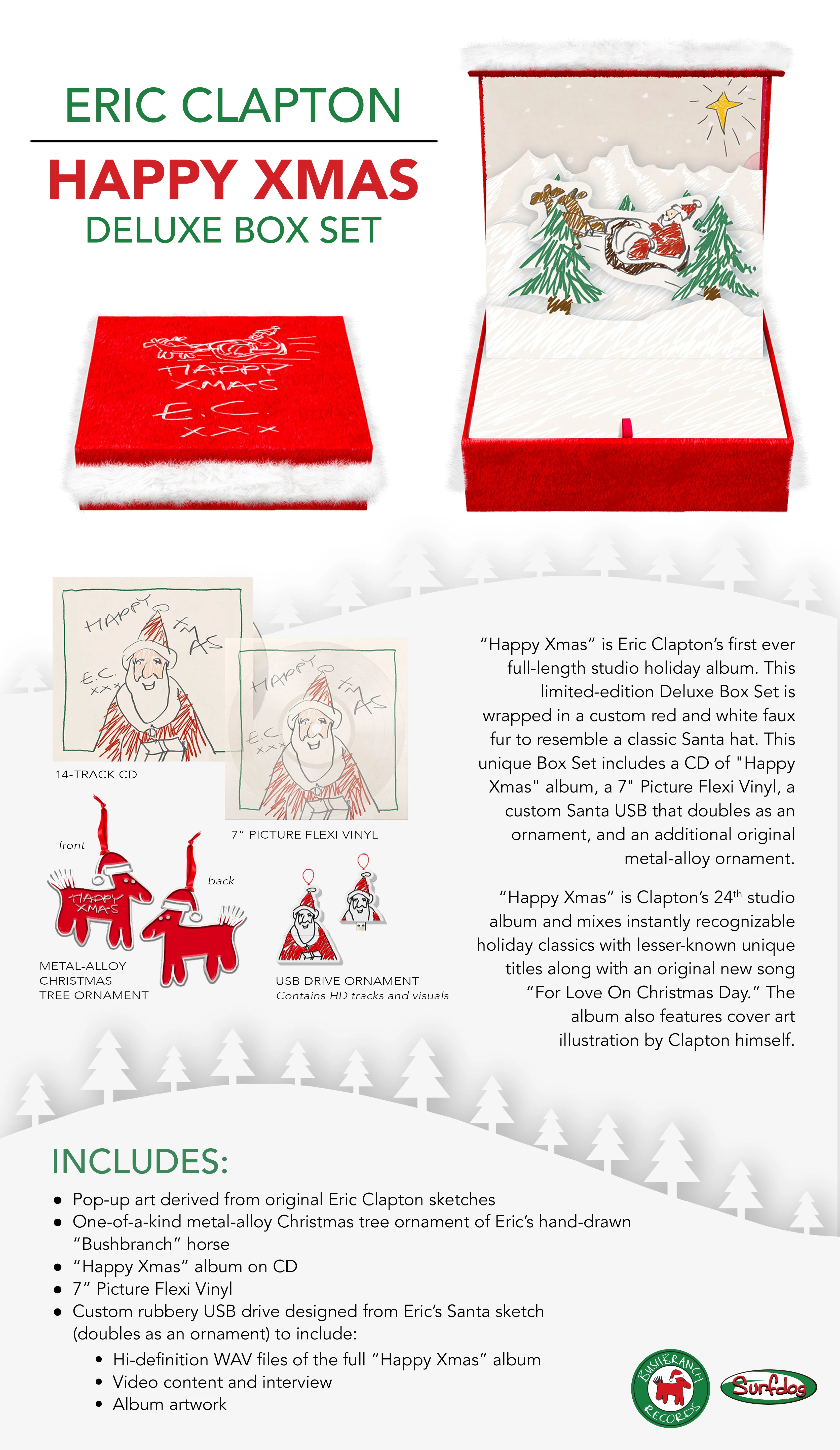 ERIC CLAPTON 'HAPPY XMAS' DELUXE BOX SET - Image 2