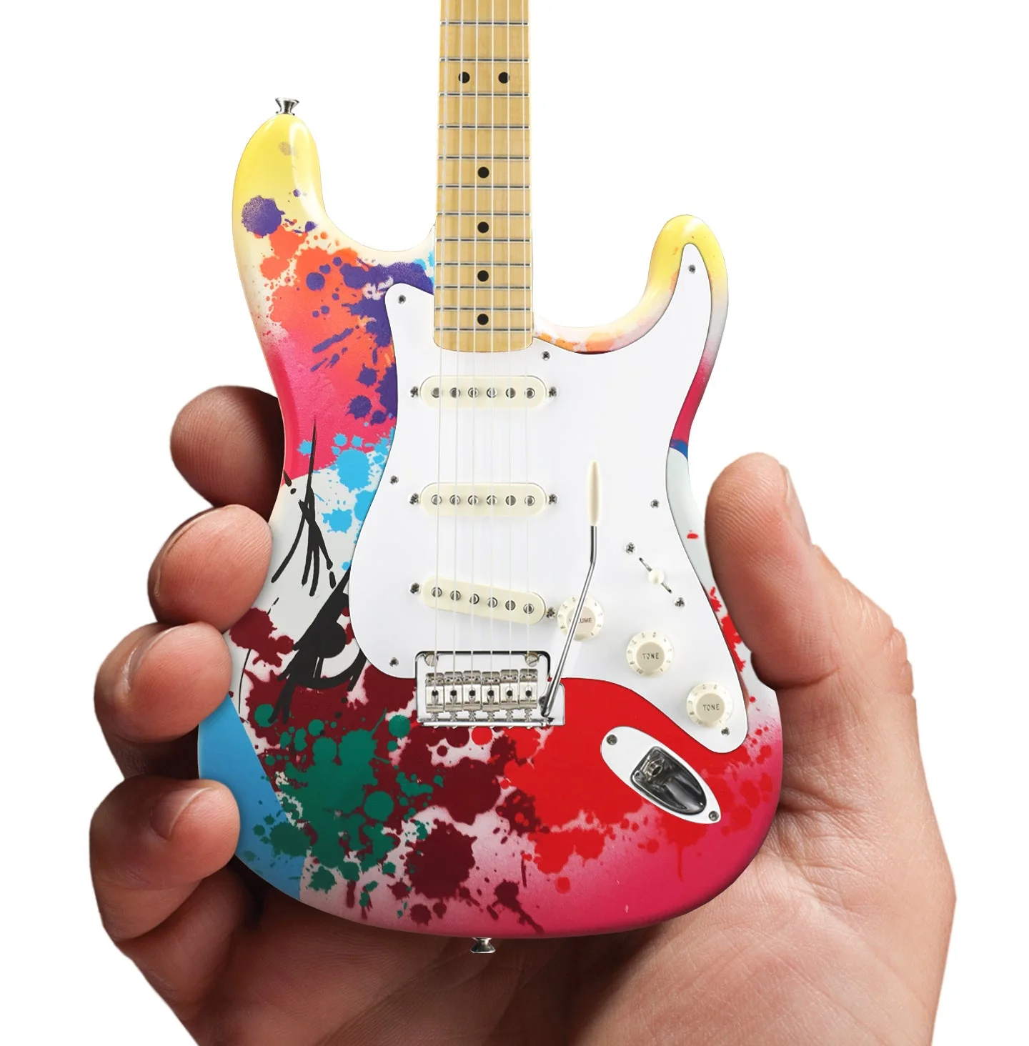 ERIC CLAPTON LIMITED-EDITION 2019 CROSSROADS GUITAR FESTIVAL CRASHOCASTER FENDER™ STRAT™ MINI GUITAR - Image 2