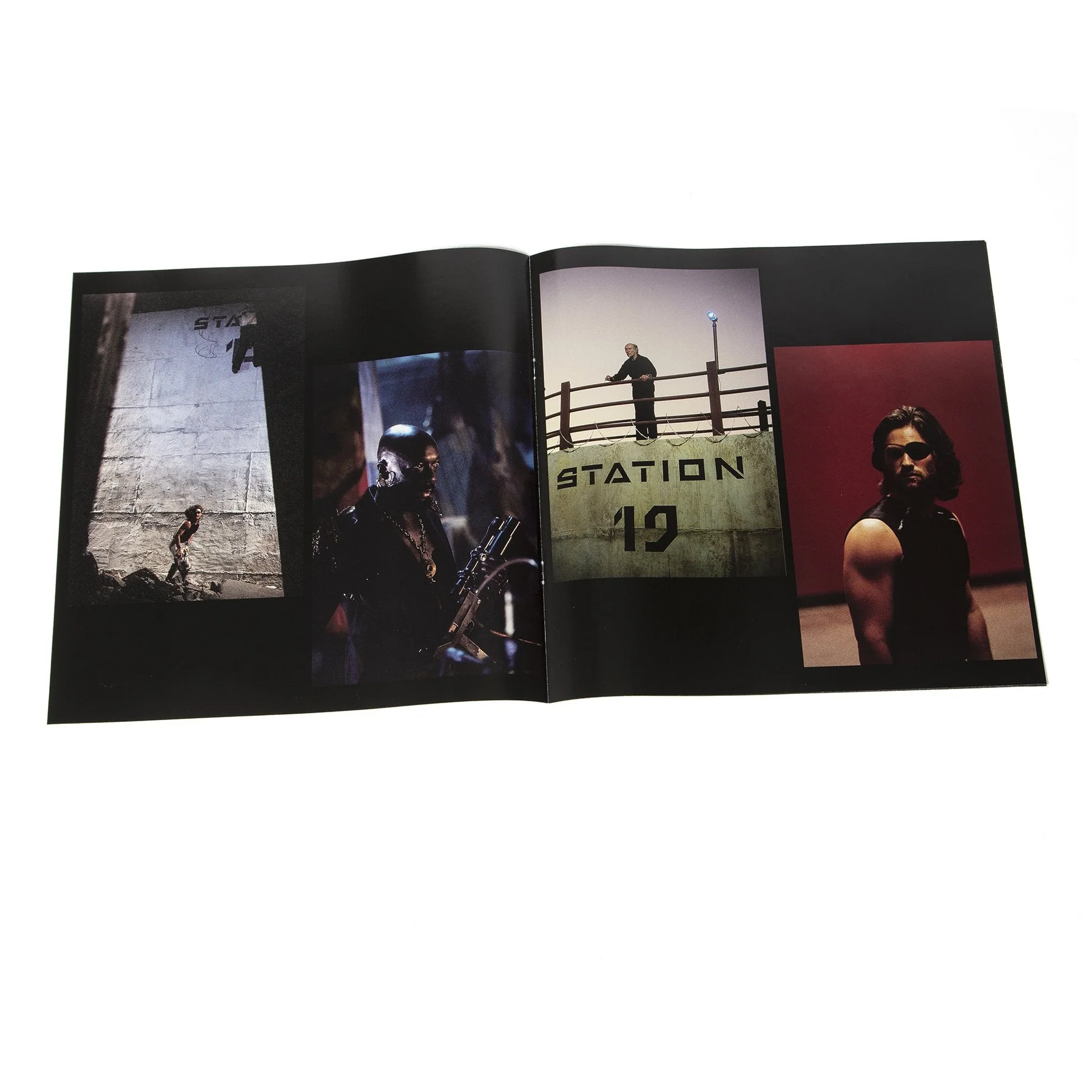 ESCAPE FROM NEW YORK SOUNDTRACK 2LP - BLUE/GREEN/BLACK MARBLE - Image 4
