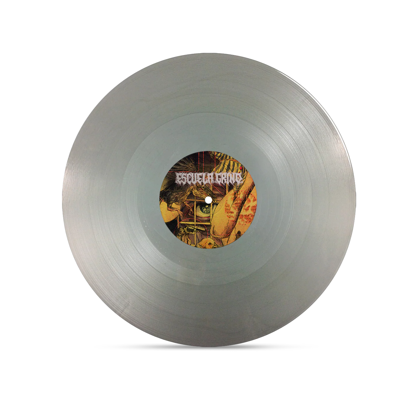 ESCUELA GRIND 'DREAMS ON ALGORITHMS' LP (Metallic Silver Vinyl) - Image 2