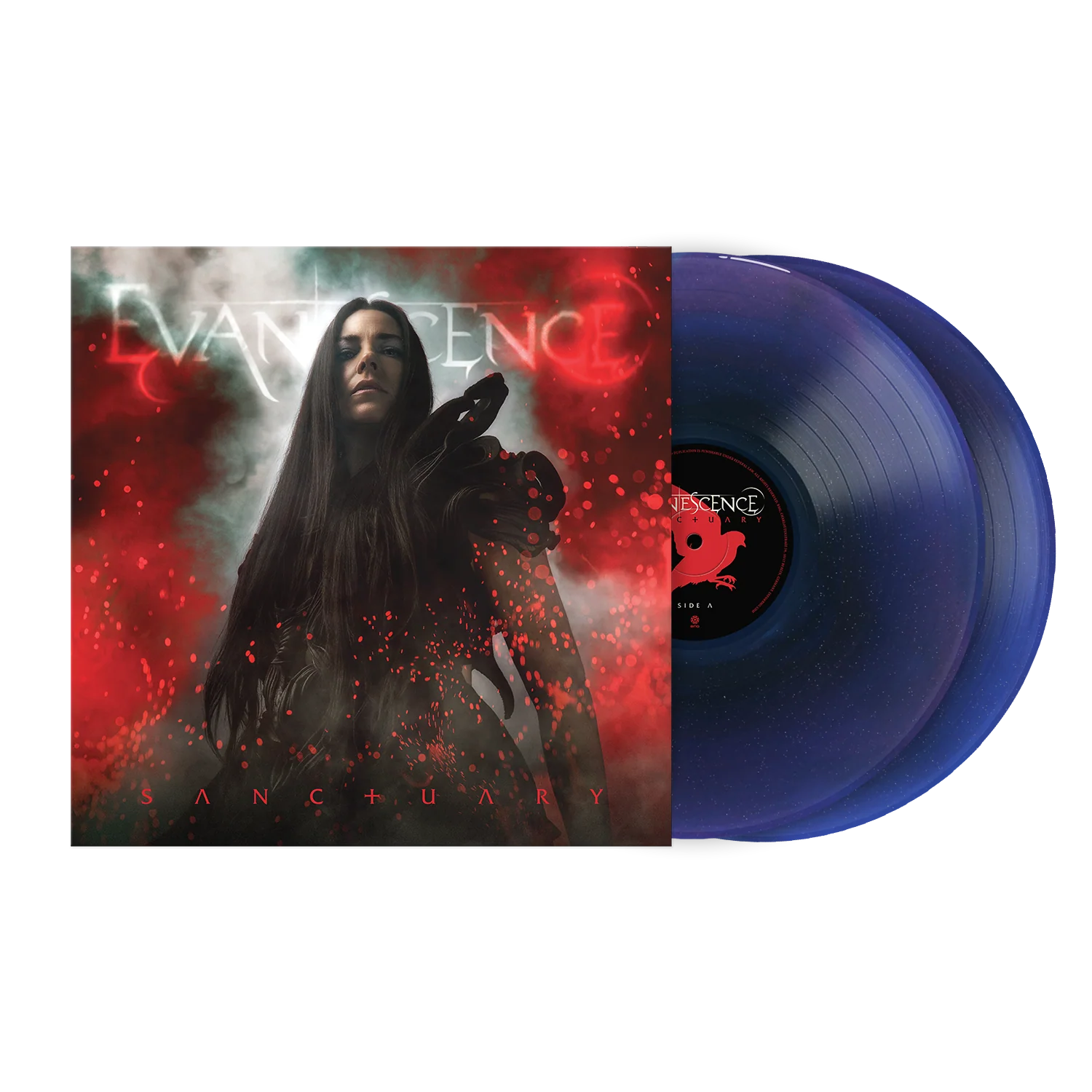 EVANESCENCE 'SANCTUARY' 2LP (Exclusive “ Limited to 500, Galaxy Glitter Vinyl)