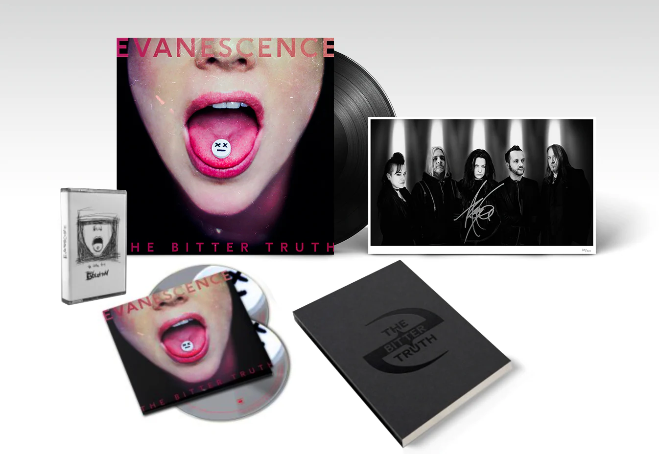 EVANESCENCE - 'THE BITTER TRUTH' - LTD. 500 + AUTOGRAPHED PRINT