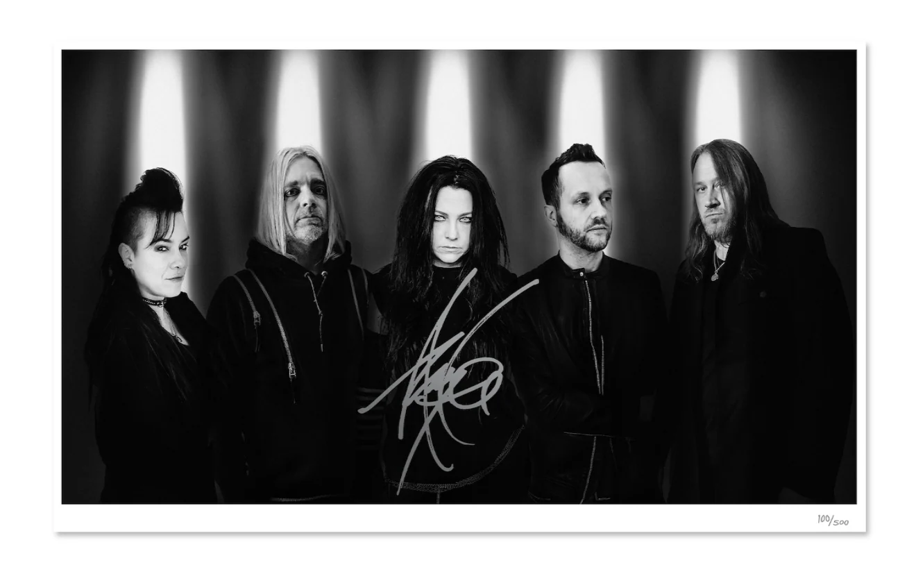 EVANESCENCE -'THE BITTER TRUTH' CD BOX SET WITH AUTOGRAPHED PRINT - Image 2