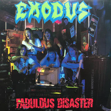 EXODUS 'FABULOUS DISASTER' LP OPAQUE BONE - Image 2