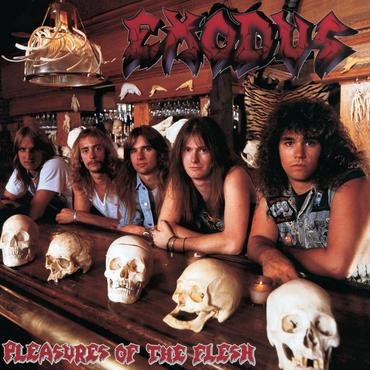 EXODUS 'PLEASURES OF THE FLESH' LP - TRANSLUCENT YELLOW - Image 2