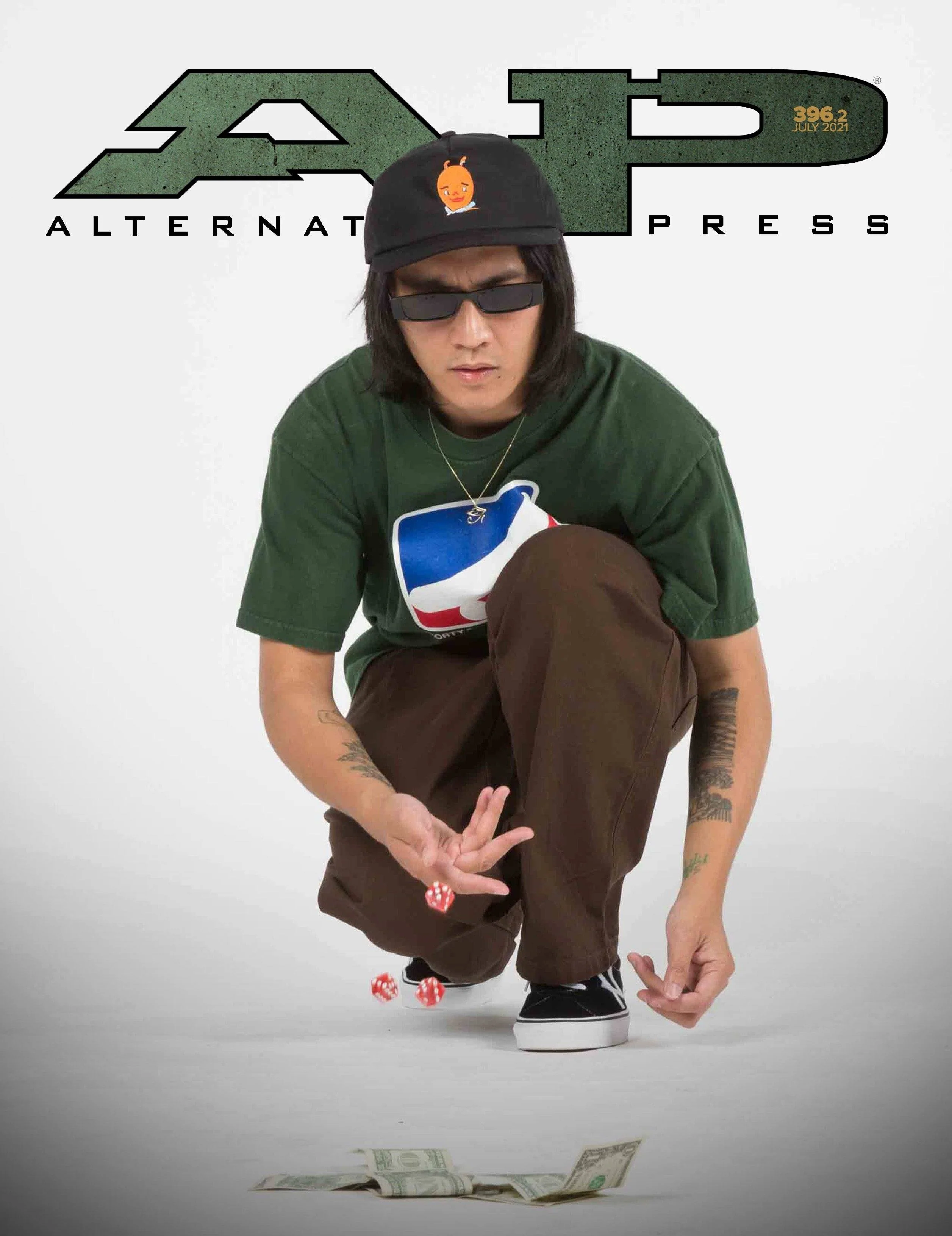 ALTERNATIVE PRESS JULY 2021 ISSUE FEATURING EYEDRESS