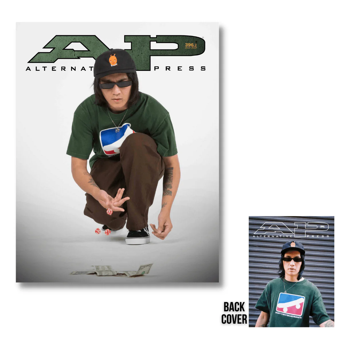 ALTERNATIVE PRESS JULY 2021 ISSUE FEATURING EYEDRESS - Image 2