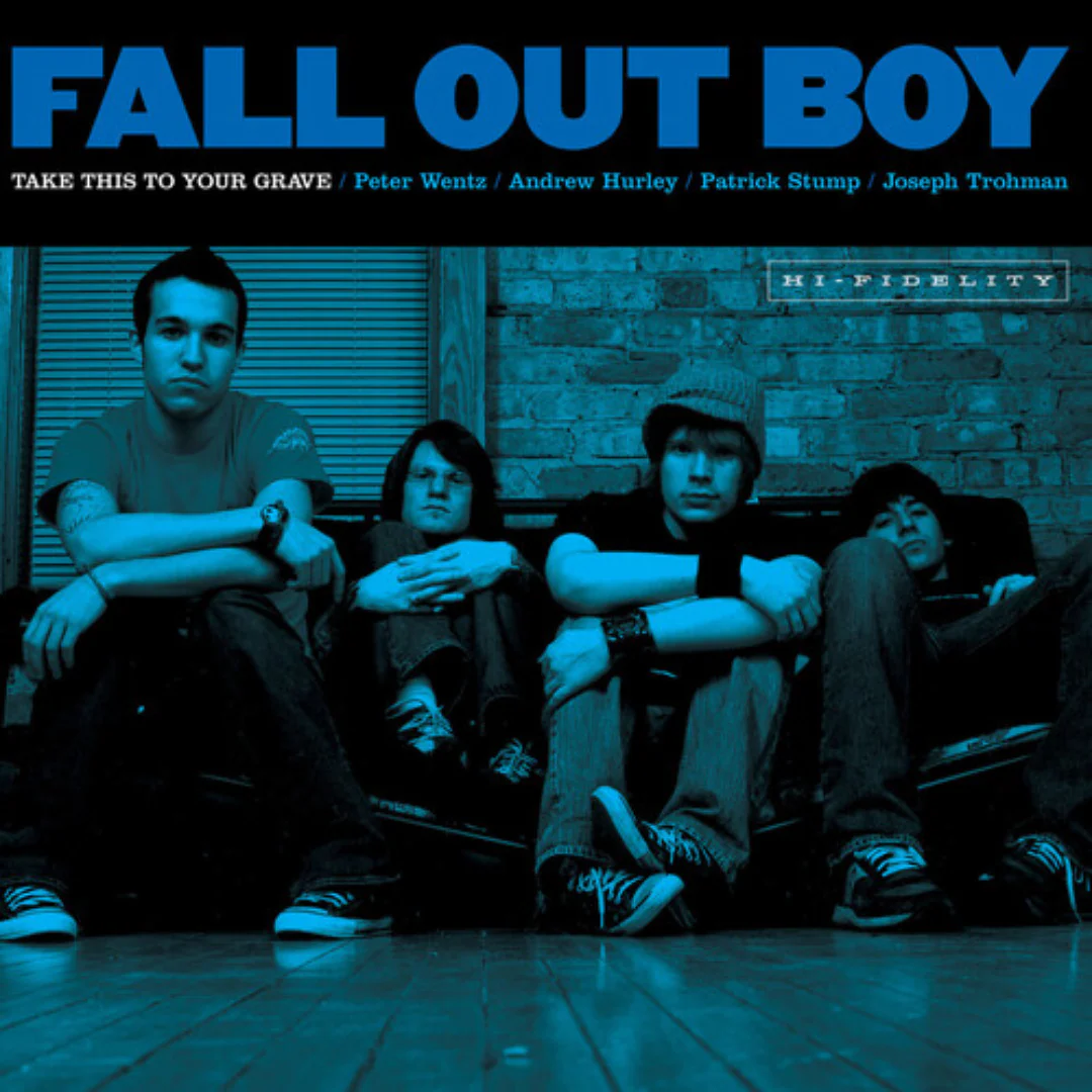 FALL OUT BOY 'TAKE THIS TO YOUR GRAVE' 20TH ANNIVERSARY EDITION - BLUE - Image 2