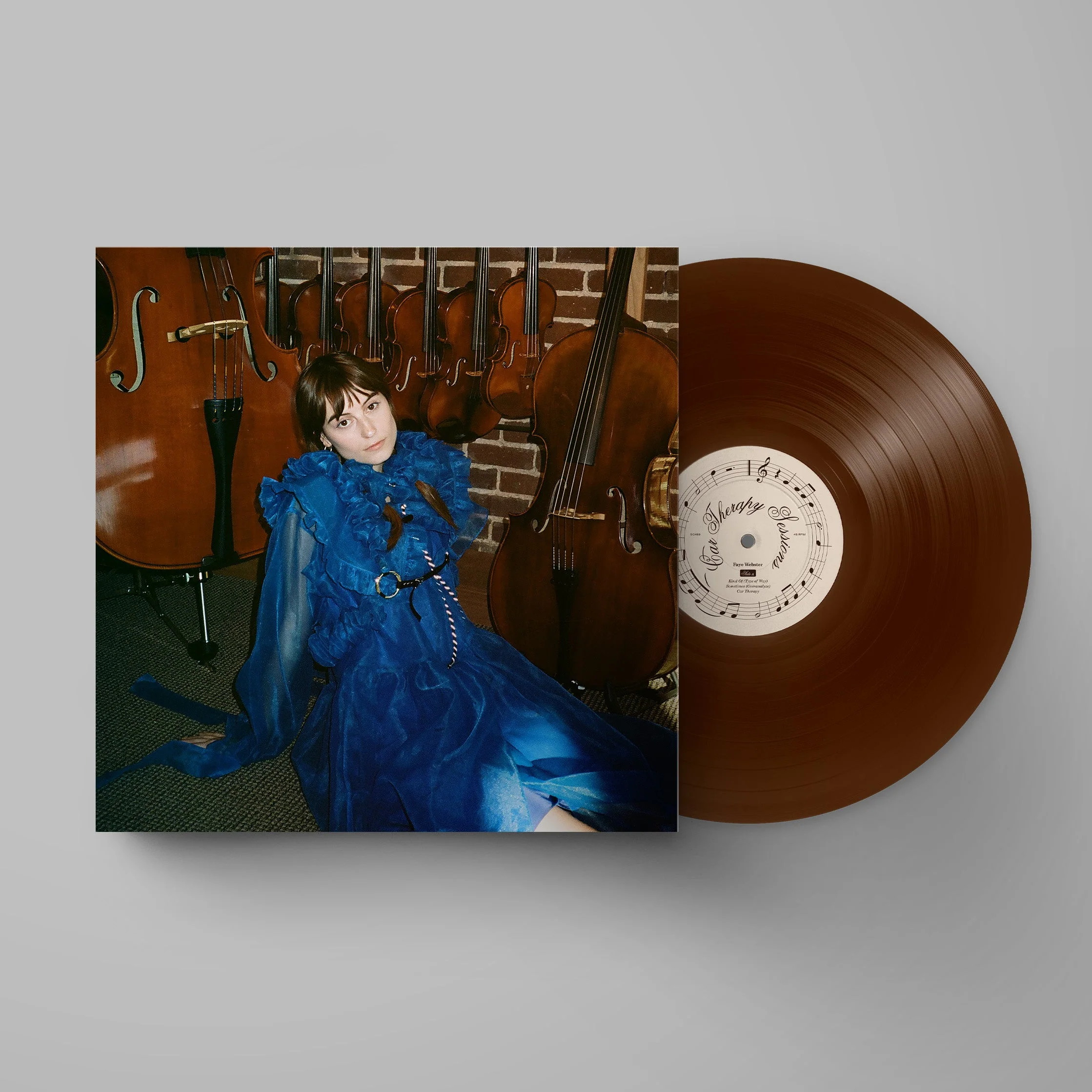 FAYE WEBSTER 'CAR THERAPY SESSIONS' 12" EP - WALNUT BROWN