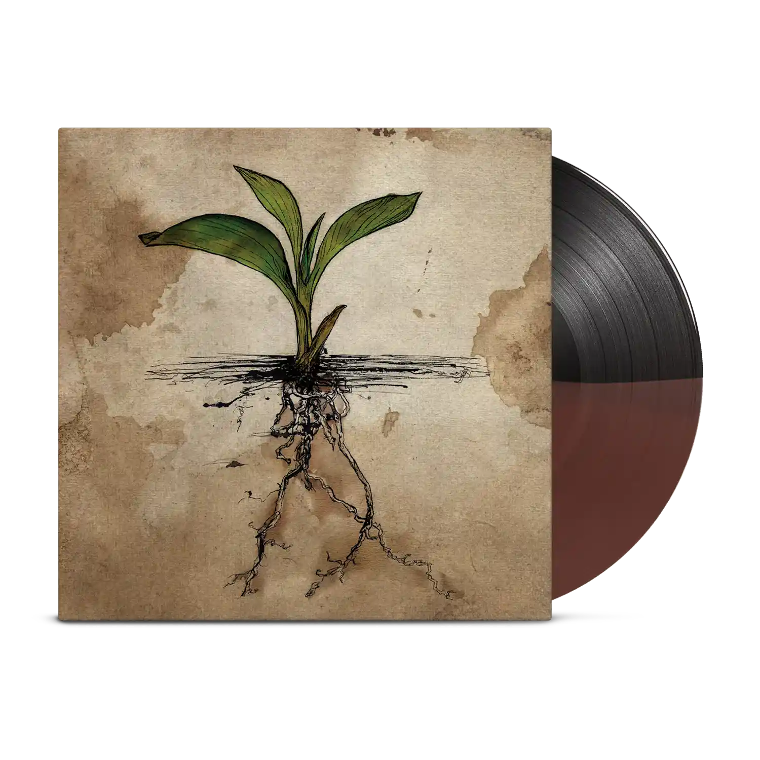 FEAR BEFORE THE MARCH OF FLAMES ‘FEAR BEFORE’ - LTD. 200 - BROWN/BLACK SPLIT - Image 3