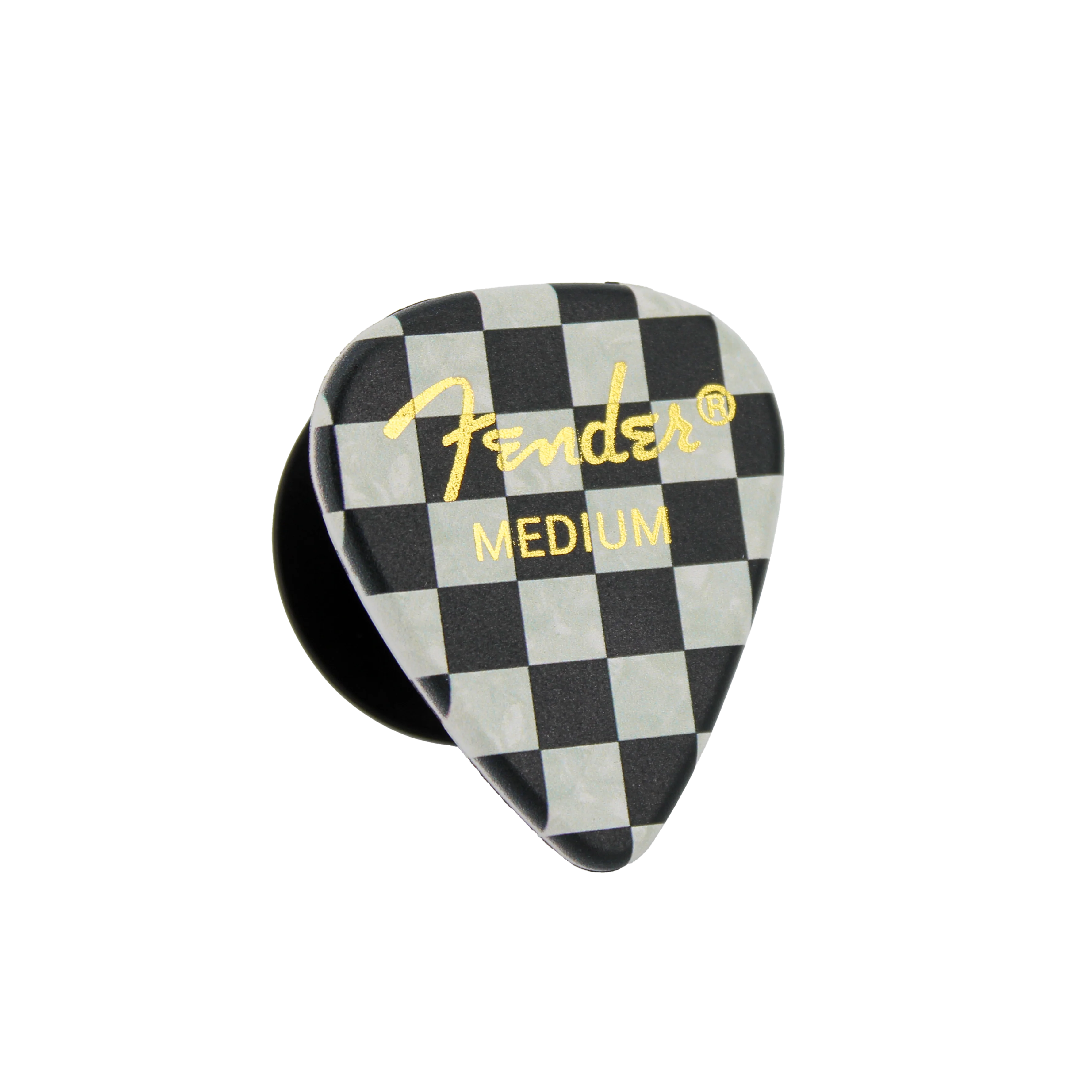 Fender guitar pick phone grip (Checkered) - Image 2