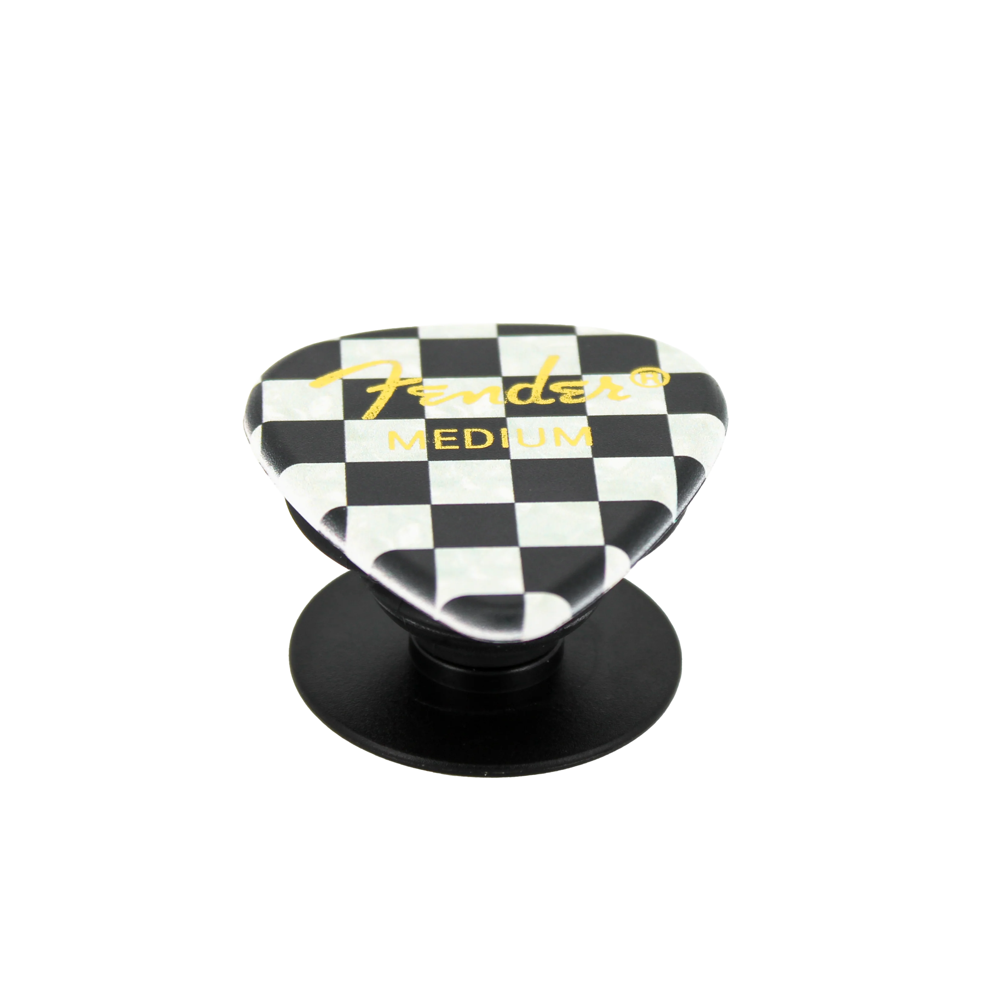Fender guitar pick phone grip (Checkered) - Image 3