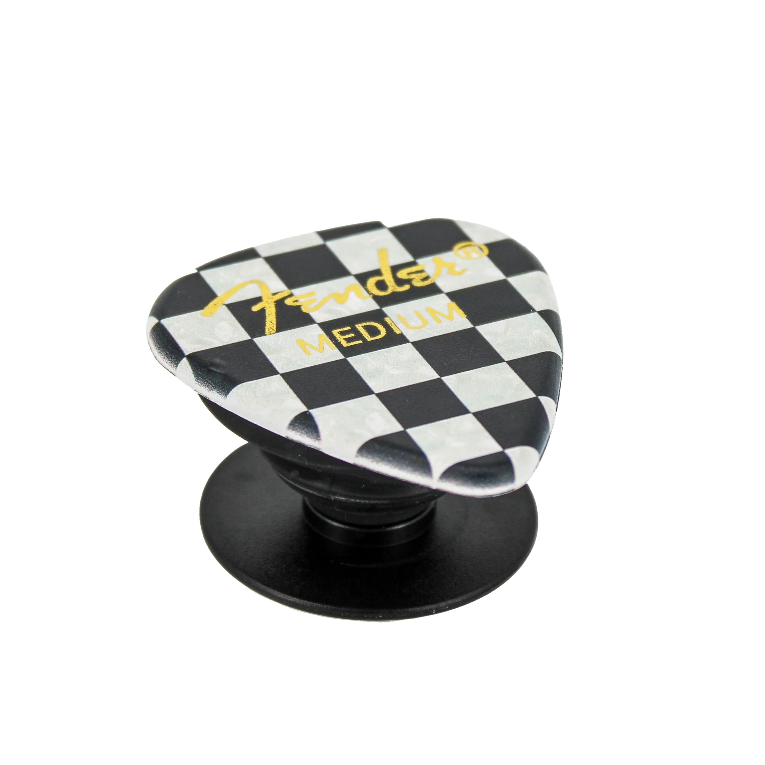 Fender guitar pick phone grip (Checkered) - Image 4