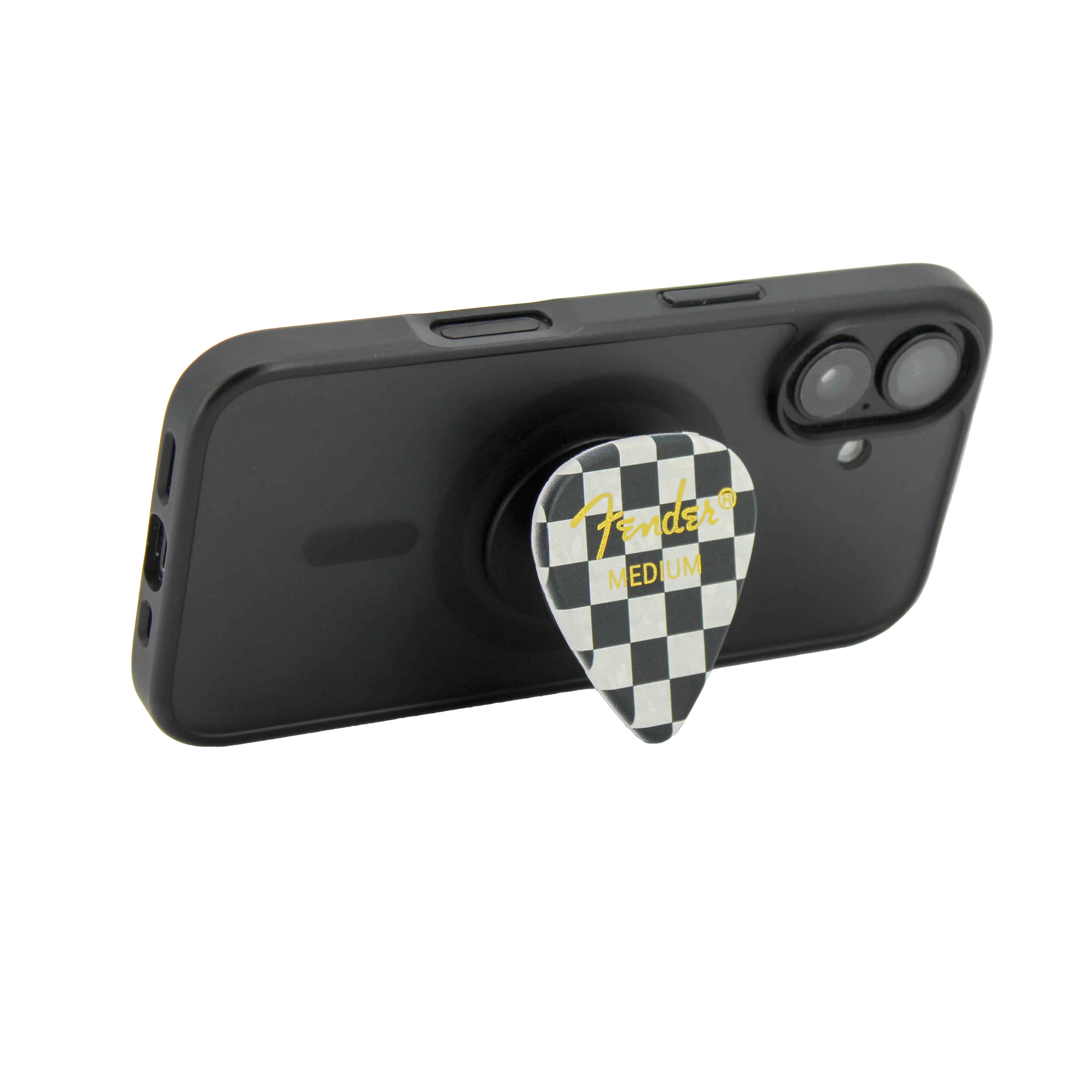 Fender guitar pick phone grip (Checkered) - Image 6
