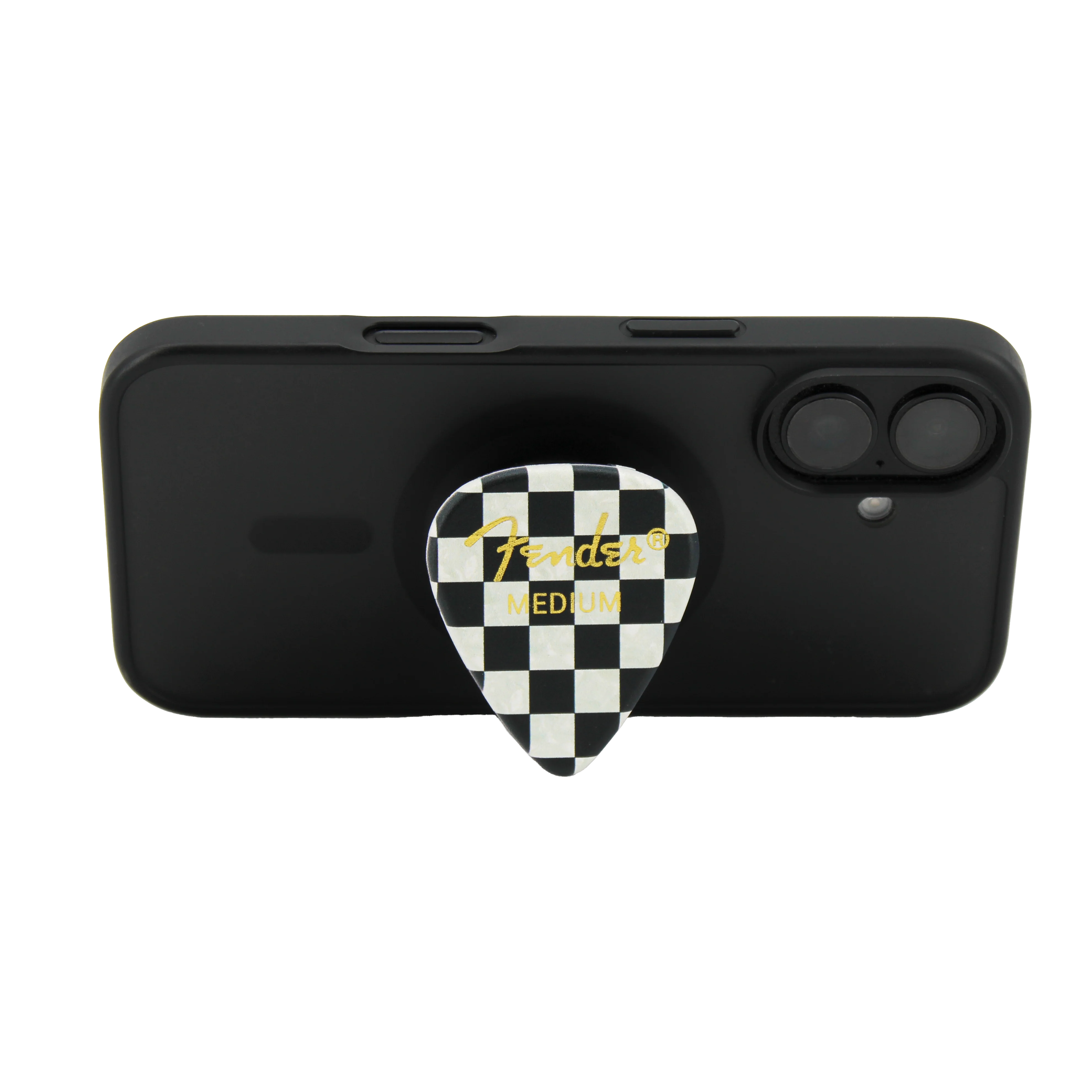 Fender guitar pick phone grip (Checkered) - Image 7