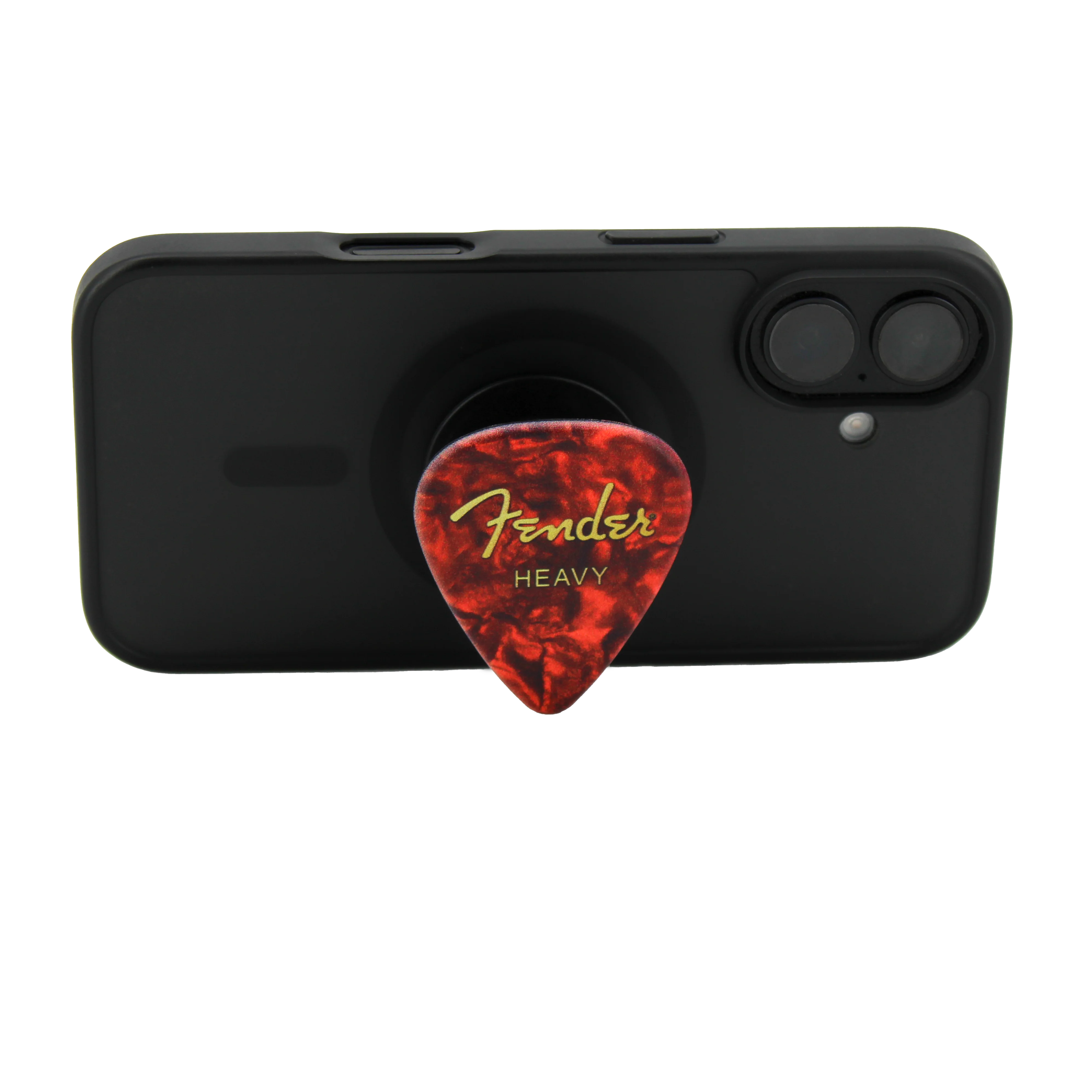 Fender guitar pick phone grip (Red) - Image 2